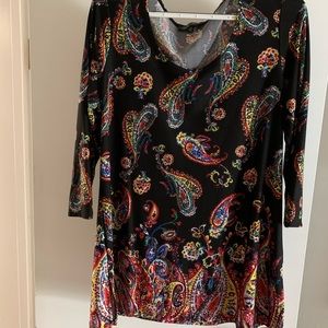 Colorful travel top